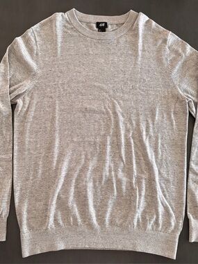 H&M Men's Crewneck Sweater - Heather Gray
